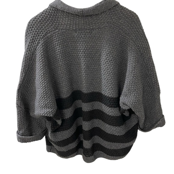 Cotton Emporium Open Front Oversized Size Small Oversized  Boyfriend Cardigan - Picture 3 of 5